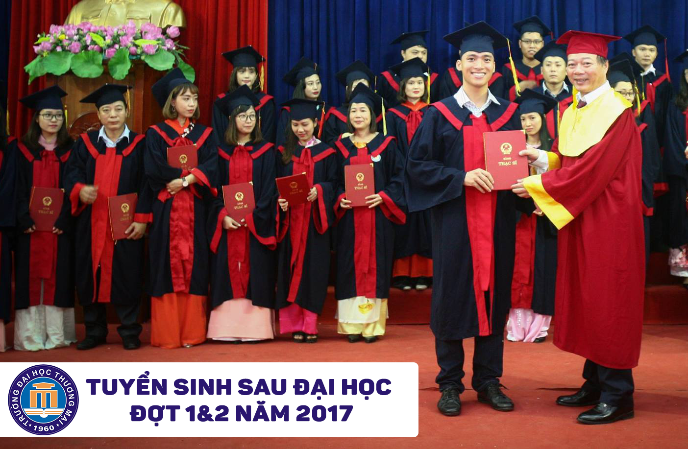 THÔNG BÁO TUYỂN SINH SAU ĐẠI HỌC ĐỢT 1, THÁNG 3 NĂM 2017